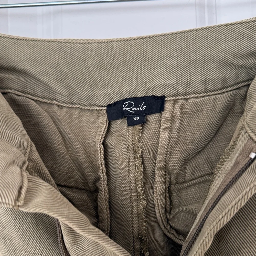 Rails Greer Pant Canteen Olive Green Women's Size XS - Picture 8 of 12